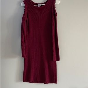 Maroon dress